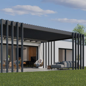 pérgola adosada