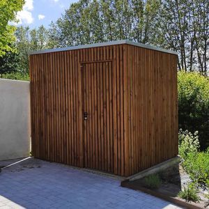 cobertizo para jardín de madera