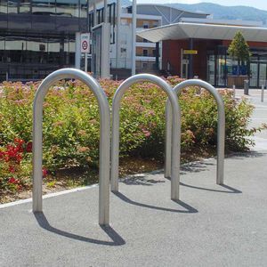 aparcabicis de suelo