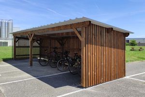 marquesina para bicicletas para espacio público