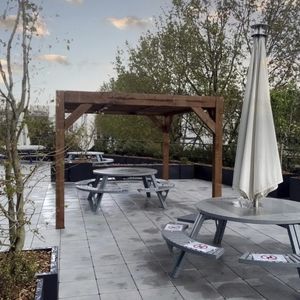pérgola autoportante