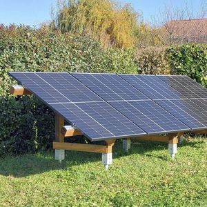 panel solar fotovoltaico plano