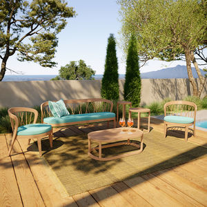 conjunto de jardin contemporáneo