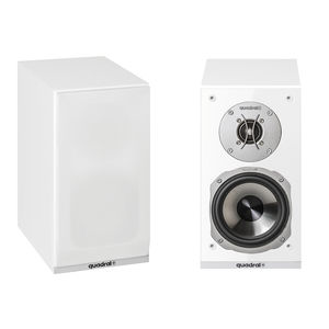 altavoz de estantes