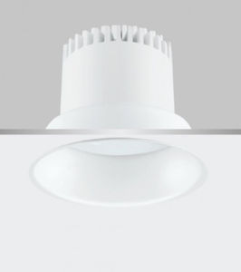 downlight empotrable / LED / redondo / para el sector servicios
