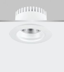downlight empotrable / LED / redondo / para el sector servicios