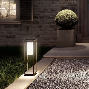 bolardo de iluminación de jardín