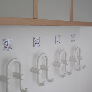 perchero de pared
