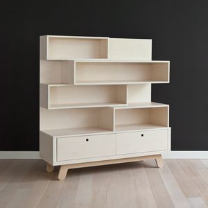 biblioteca contemporánea / de contrachapado / de abedul / para niños