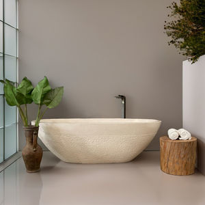 bañera ovalada