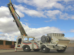 máquina de proyección para hormigón