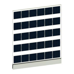 módulo fotovoltaico para balcón
