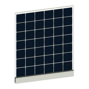 módulo fotovoltaico para balcón