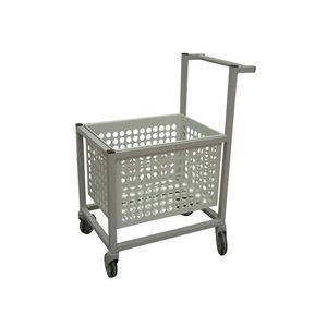 carrito de servicio / para el sector servicios / de acero / de polipropileno