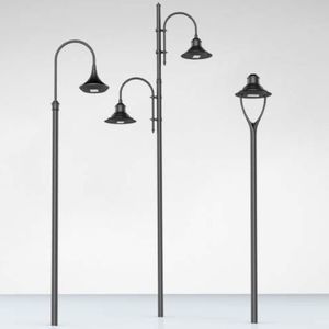mástil de iluminación