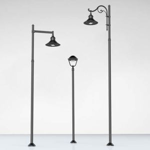 mástil de iluminación