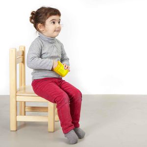 silla contemporánea / para niños / de madera