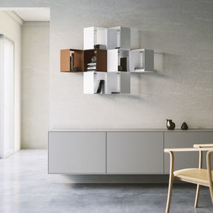 biblioteca de pared