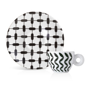 taza de café de porcelana