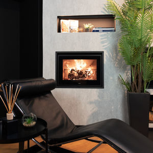 chimenea insertable de leña
