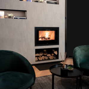 chimenea insertable de leña