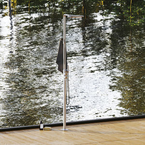 columna de ducha con alcachofa