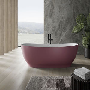 bañera ovalada