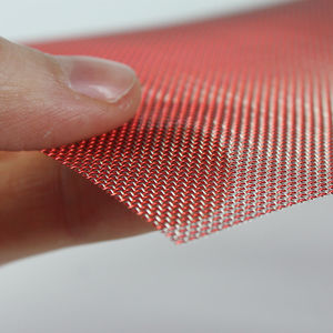 tela metálica tejida para laminado de vidrio