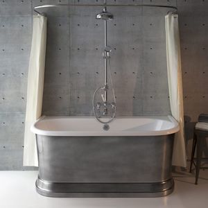 bañera ovalada