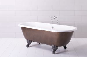 bañera ovalada