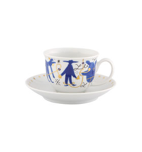 taza de café de porcelana