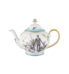 tetera de porcelana