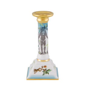 portavelas de porcelana