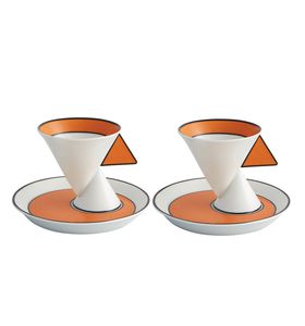 taza de café de porcelana