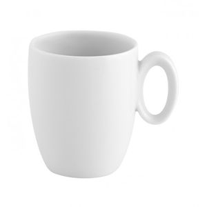 taza de café de porcelana