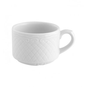 taza de café de porcelana