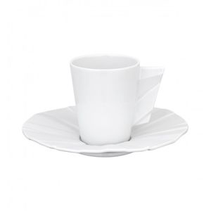 taza de café de porcelana