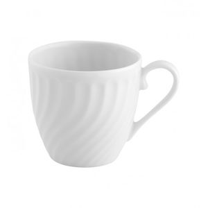 taza de café de porcelana