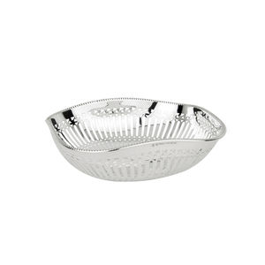 panera de plata maciza