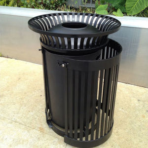 cubo de basura público