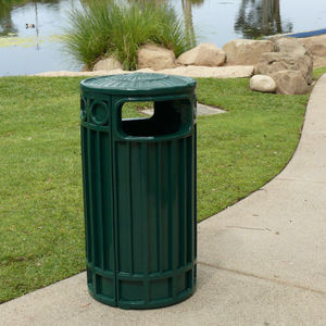 cubo de basura público