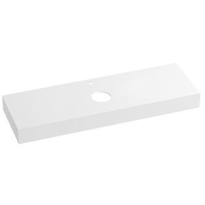 encimera de lavabo de resina