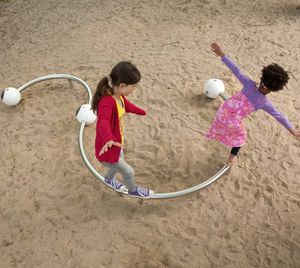 barra de equilibrio para parque infantil