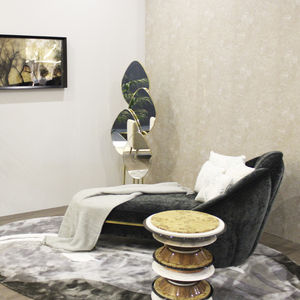 chaise longue contemporánea / de tejido / para el sector servicios