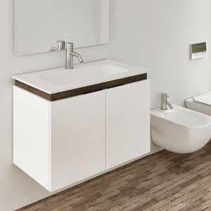 mueble de lavabo de pared