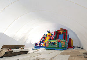 estructura hinchable para espacio público