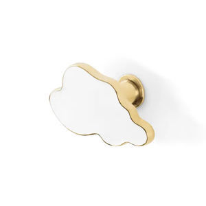 tirador para mueble de latón pulido