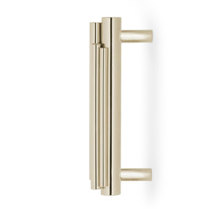 tirador para mueble de latón chapado en oro