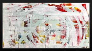 pintura sobre lienzo