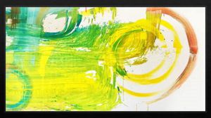 pintura sobre lienzo